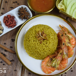 ข้าวหมกกุ้ง