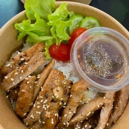 ข้าวหมูย่าง