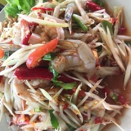 ไก่ย่่าง  ปลาเผา ส้มตำร้านลับ ข้างๆ โรงเรียนบ้านตะบัล