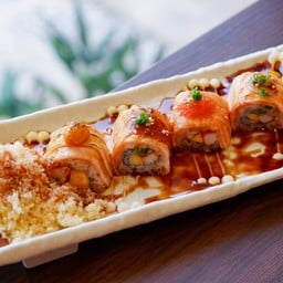 แซลมอน ฟิวชั่น โรล(RO92)