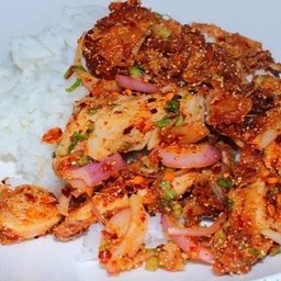 Spicy Chicken Salad With Rice