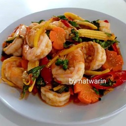 ผัดฉ่ากุ้ง