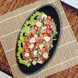 ชุดรวม กุ้ง+แซลมอน ดองน้ำปลากวน+น้ำจิ้มรสแซ่บ