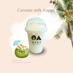 Coconut milk frappe