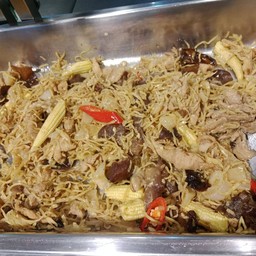 หมูผัดขิง+ข้าว