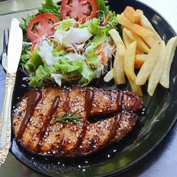 สเต็กเเซลมอน