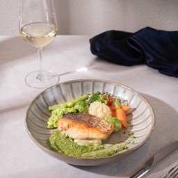 Seabass Pesto Sauce