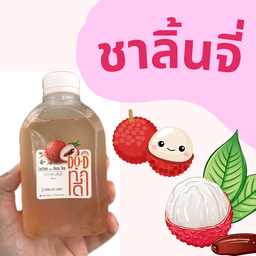 ชากุหลาบลิ้นจี่