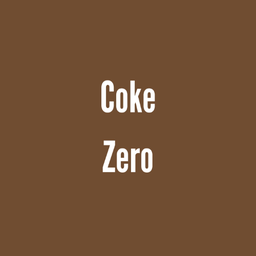 Coke zero