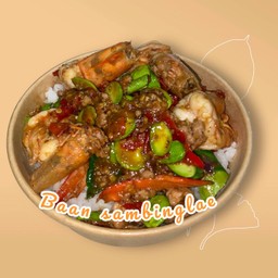 สะตอผัดกะปิกุ้งหมูสับ