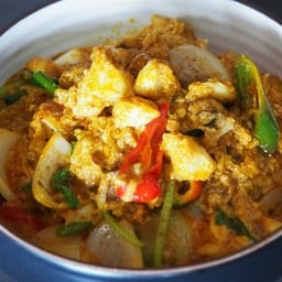 เนื้อปูผัดผงกะหรี่
