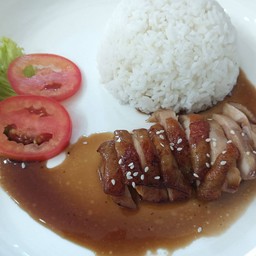 ข้าวไก่อบซอส