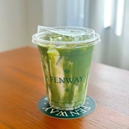 มัทฉะลาเต้เย็น