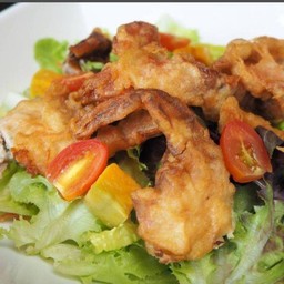 Solf Shell Crab Salad