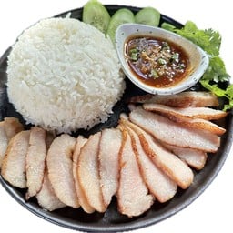 ข้าวคอหมูย่าง