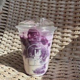 นมสดมันม่วง มันม่วงจริงจัง