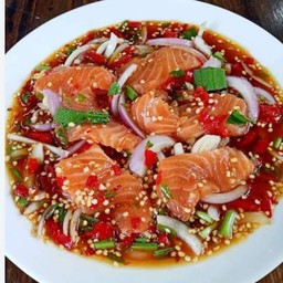 เหลาแซลมอน (นัวปลาร้า)