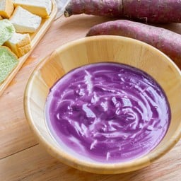 ใหม่!! สังขยามันม่วงญี่ปุ่น (ถ้วย)