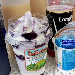 บลูเบอรี่นมสดปั่น