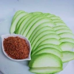ผลไม้เพื่อสุขภาพ มะม่วงน้ำปลาหวาน ตำยำน้ำปั่น