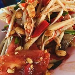 [อร่อยซ่ากับโค้ก] ตำโคราชกุ้งสด +  โค้ก ออริจินัล (ขวด)