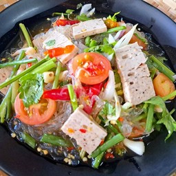 ยำวุ้นเส้นหมูยอ