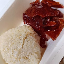ข้าวเหนียว+หมูหวาน