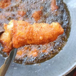 คอไก่ทอด