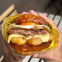 S.E.C. (Sausage Egg & Cheese Breakfast Sandwich)