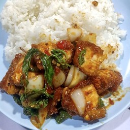 พริกเผาหมูกรอบ/หมูสามชั้นสไลด์