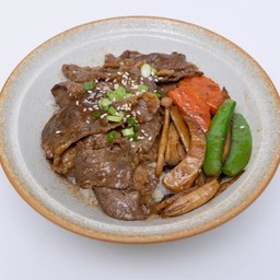ข้าวหน้าเนื้อวากิว