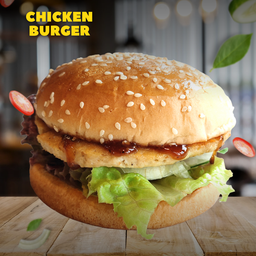 Chicken burger (เบอร์เกอร์ไก่)