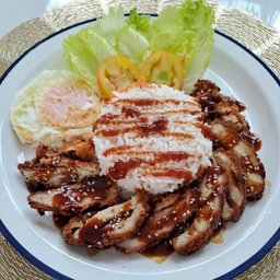 ข้าวหน้าไก่เกาหลี