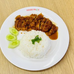 ข้าวไก่ทอดเทอริยากิ