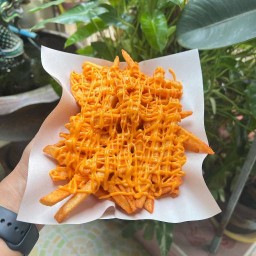 วาฟเฟิล&เฟรนฟราย บางยอ