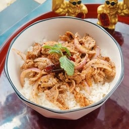 ข้าวหน้าหมูแซ่บ อิเซไก