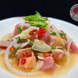 🇹🇭 ไคเซนยำไทย (ยำปลาดิบรวม) 🥗🌶️🍣🐙