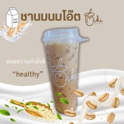 ชานม + นมโอ๊ต