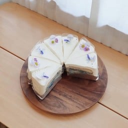 Blue Coconut Cake