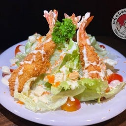 ซีซาร์สลัดเอบิคัตสึ 🥗🍤