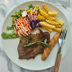 บัดดี้เซต 5-หมู+ไส้กรอก