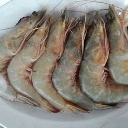 กุ้งขาว  อบเกลือ