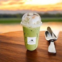 ชาเขียว มะพร้าว เย็น