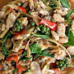 หอยลายผัดฉ่า