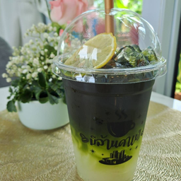 ชาเขียวน้ำผึ้งมะนาว