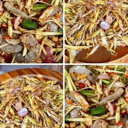 ยำมะม่วงกุ้งสด