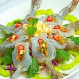 กุ้งแช่น้ำปลา