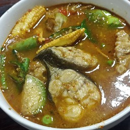 แกงป่าปลาดุกทะเล