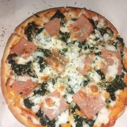 พิซซ่าหน้าผักโขมอบชีส10นิ้ว