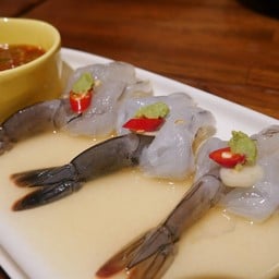 กุ้งแช่น้ำปลาวาชาบิ